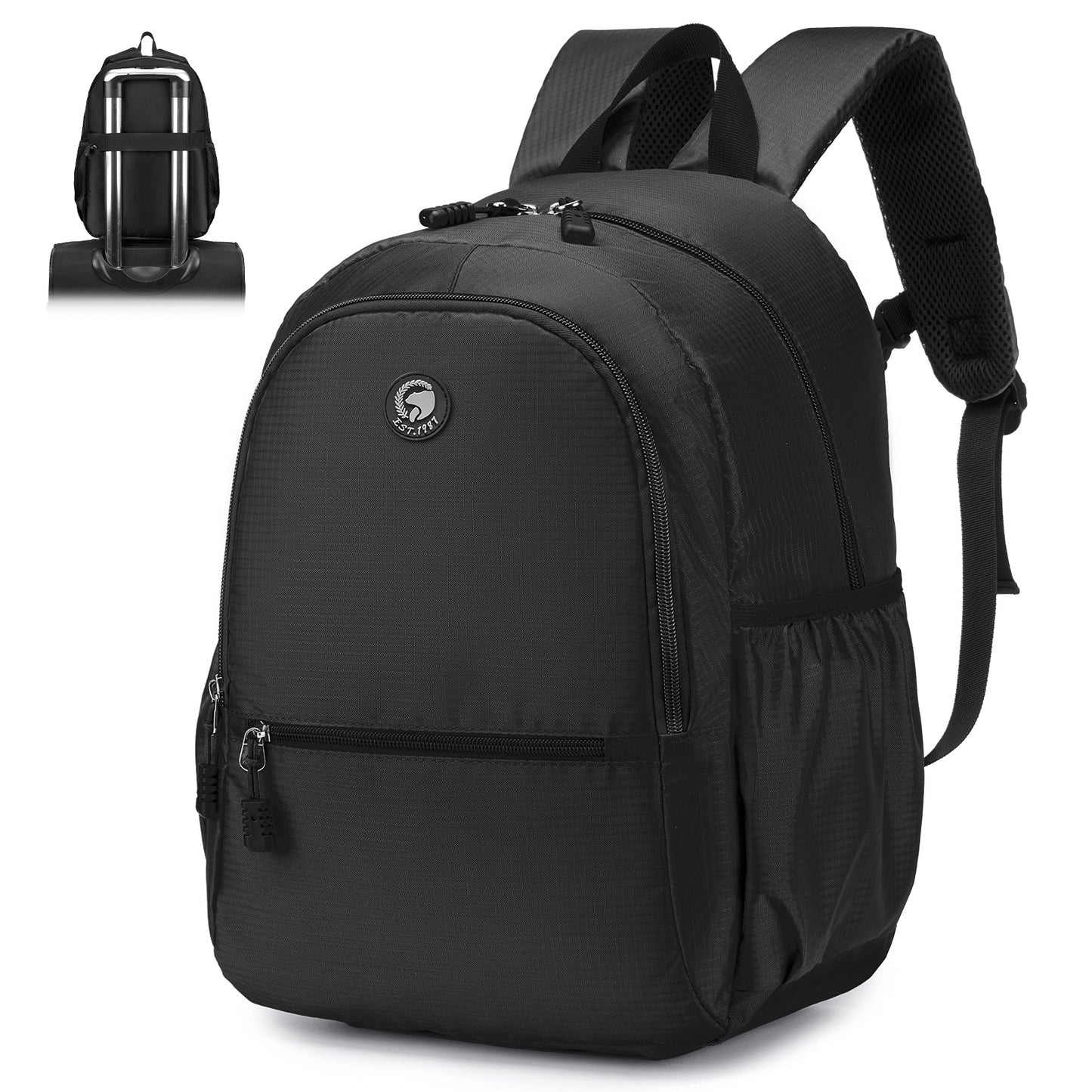 17x10x9,40x20x25 CM United Airlines Personal Item Bag Small Carry On Backpack 20LFlight Approved Underseat Ryanair Travel Luggage Bag, Mochila de Viaje,Cabin Size Lightweight Backpack