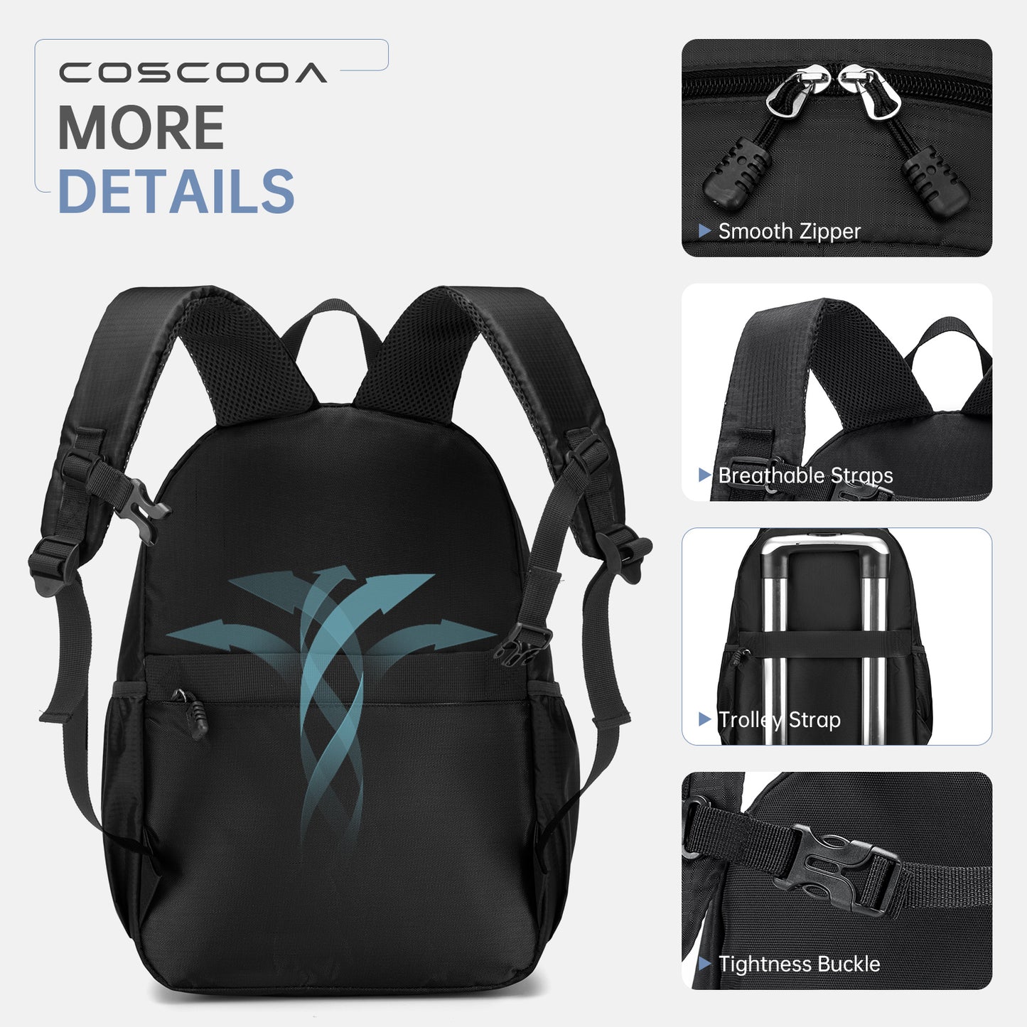 17x10x9,40x20x25 CM United Airlines Personal Item Bag Small Carry On Backpack 20LFlight Approved Underseat Ryanair Travel Luggage Bag, Mochila de Viaje,Cabin Size Lightweight Backpack