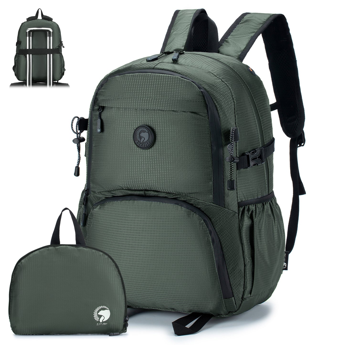 40x20x25 cm Carry On Backpack 20L,Ryanair Personal Item  bag,Flight Approved Underseat Travel Luggage Bag,Mochila de Viaje,Cabin Size Lightweight Backpack