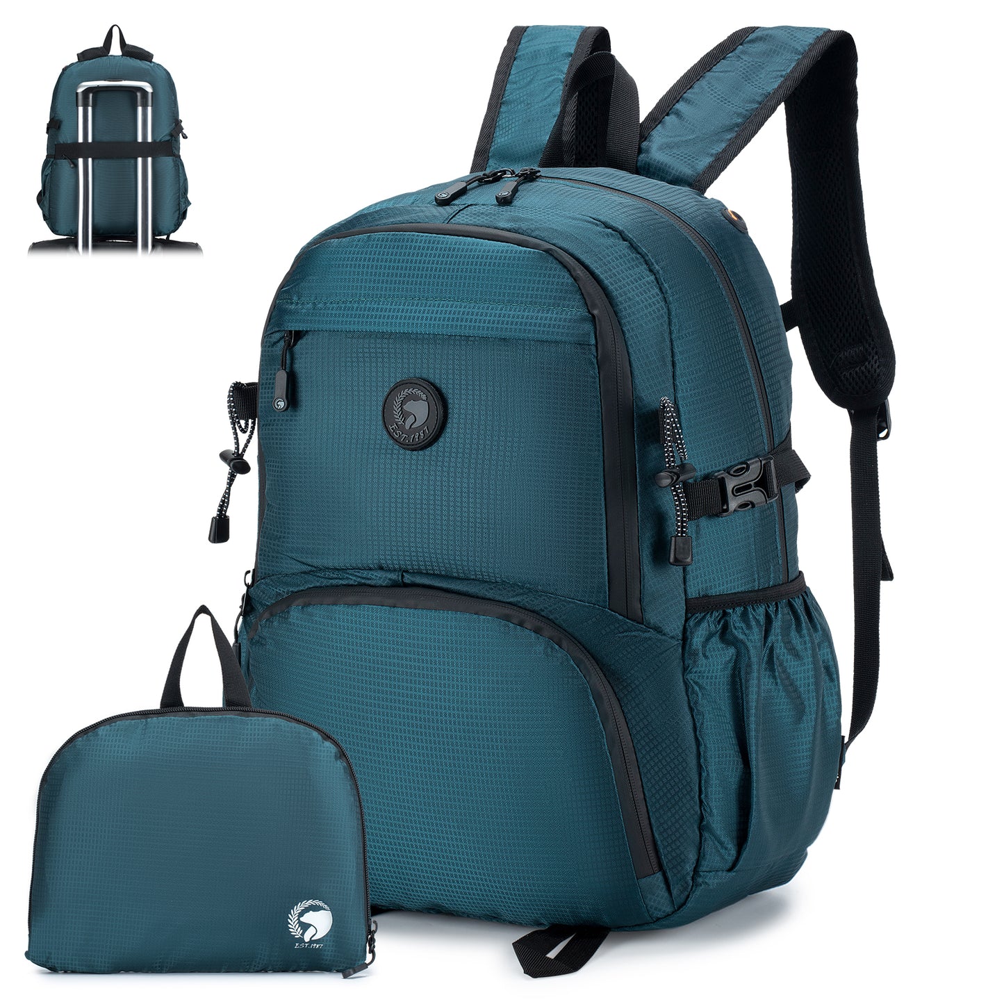 40x20x25 cm Carry On Backpack 20L,Ryanair Personal Item  bag,Flight Approved Underseat Travel Luggage Bag,Mochila de Viaje,Cabin Size Lightweight Backpack