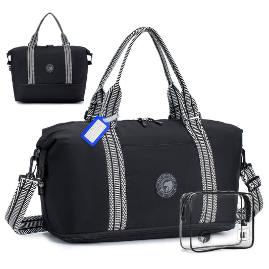 9x10x17 Personal Item Bag,Expandable 20-30L Weekender Overnight Tote Bag, United Airlines 17x10x9 inch Duffel Bag