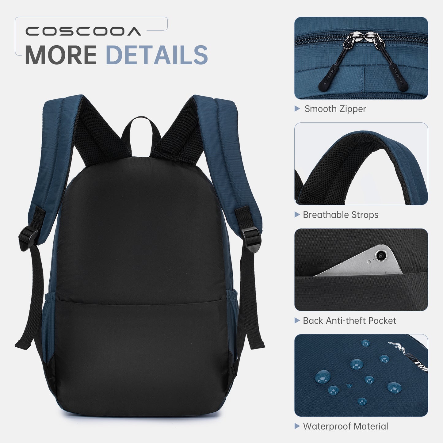 17x10x9 in/40x20x25 CM Backpack 20L,United Airlines Personal Item Bag  Flight Approved Underseat Ryanair 40x20x25 CM Carry on Luggage Bag,Mochila de Viaje,Cabin Size Backpack