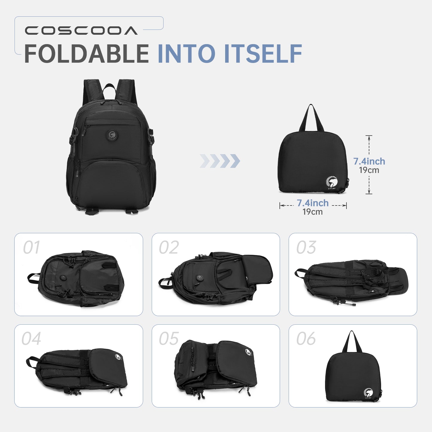 40x20x25 cm Carry On Backpack 20L,Ryanair Personal Item  bag,Flight Approved Underseat Travel Luggage Bag,Mochila de Viaje,Cabin Size Lightweight Backpack